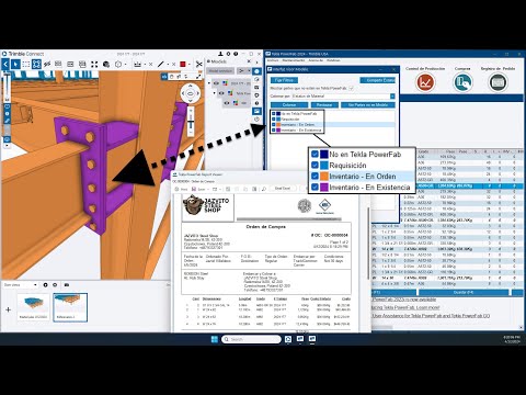 Optimizando la Gestión de Materiales con Tekla PowerFab: Evita Solicitudes Duplicadas