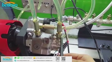 CR819 Common Rail diesel fuel injector pump HEUI EUI EUP injector coding test bench#dieselengine