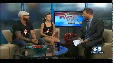 reKindle on CBS 5 with Pat McReynolds!