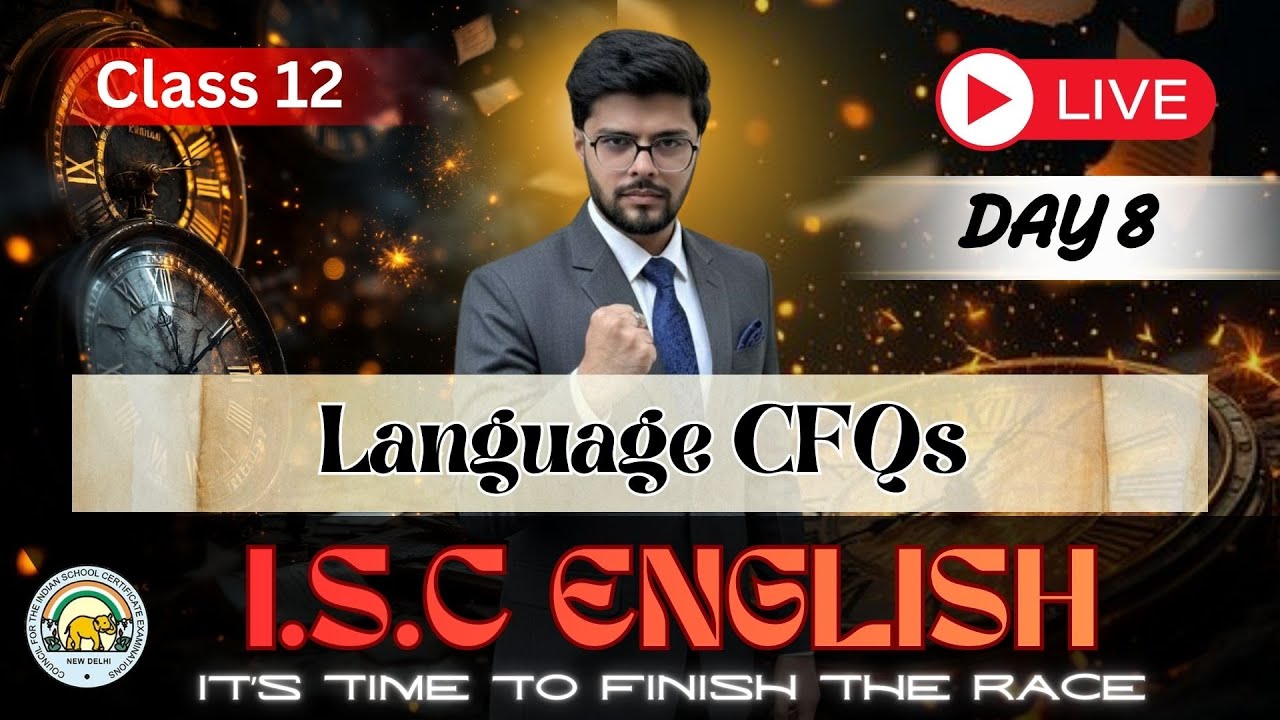 Grammar | ISC | Class 12 | Boards 2026