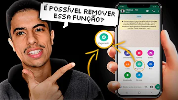 Como remover cartão do WhatsApp?