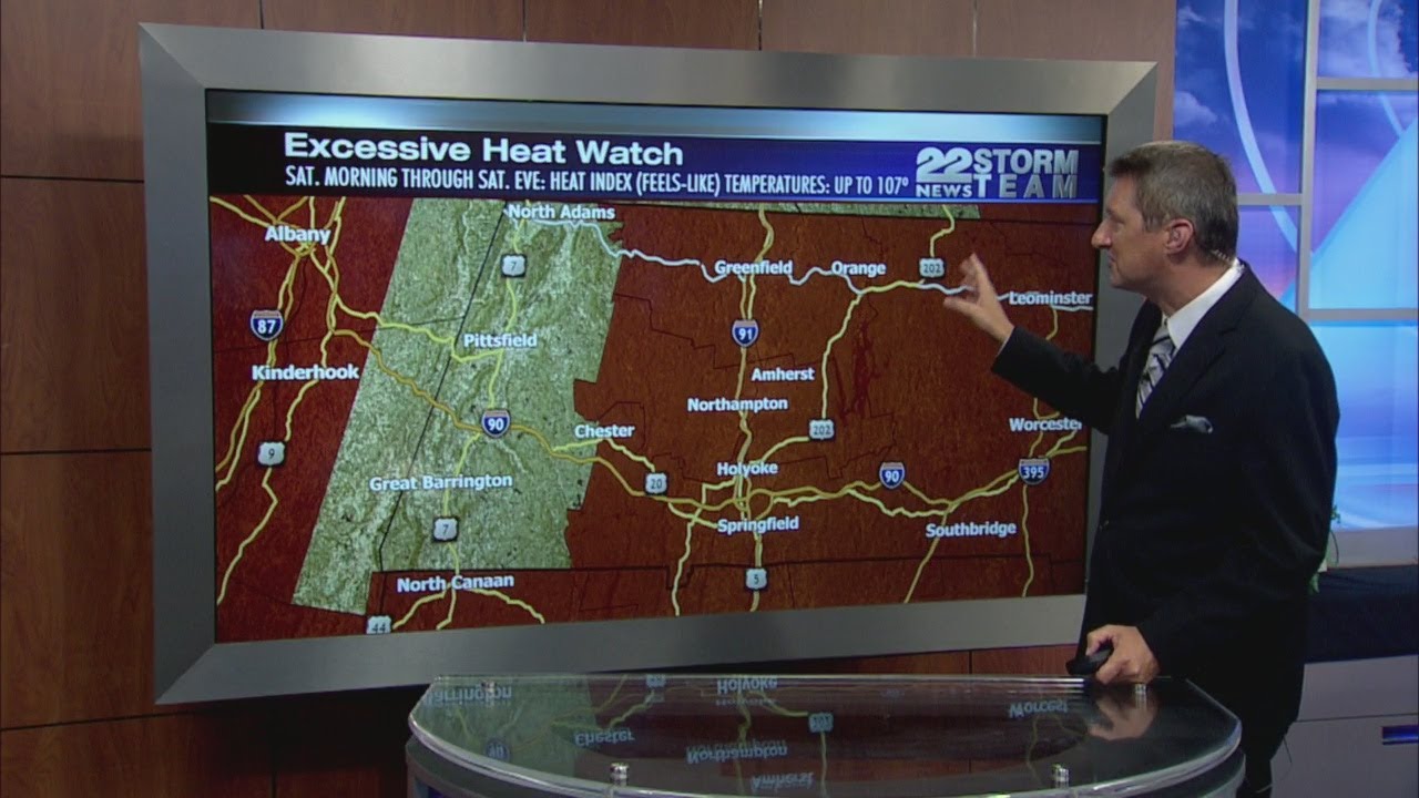 Excessive Heat Watch for Saturday - YouTube