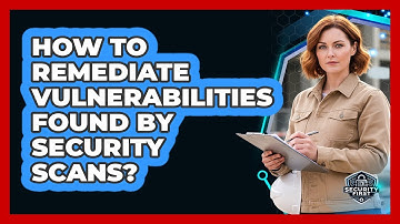 How To Remediate Vulnerabilities Found By Security Scans?