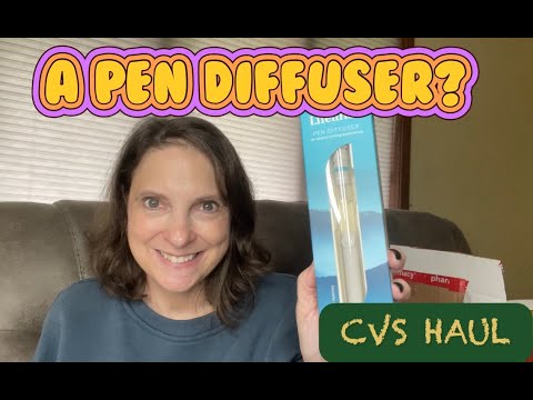 A Pen Diffuser?  What?  CVS Haul ❤️