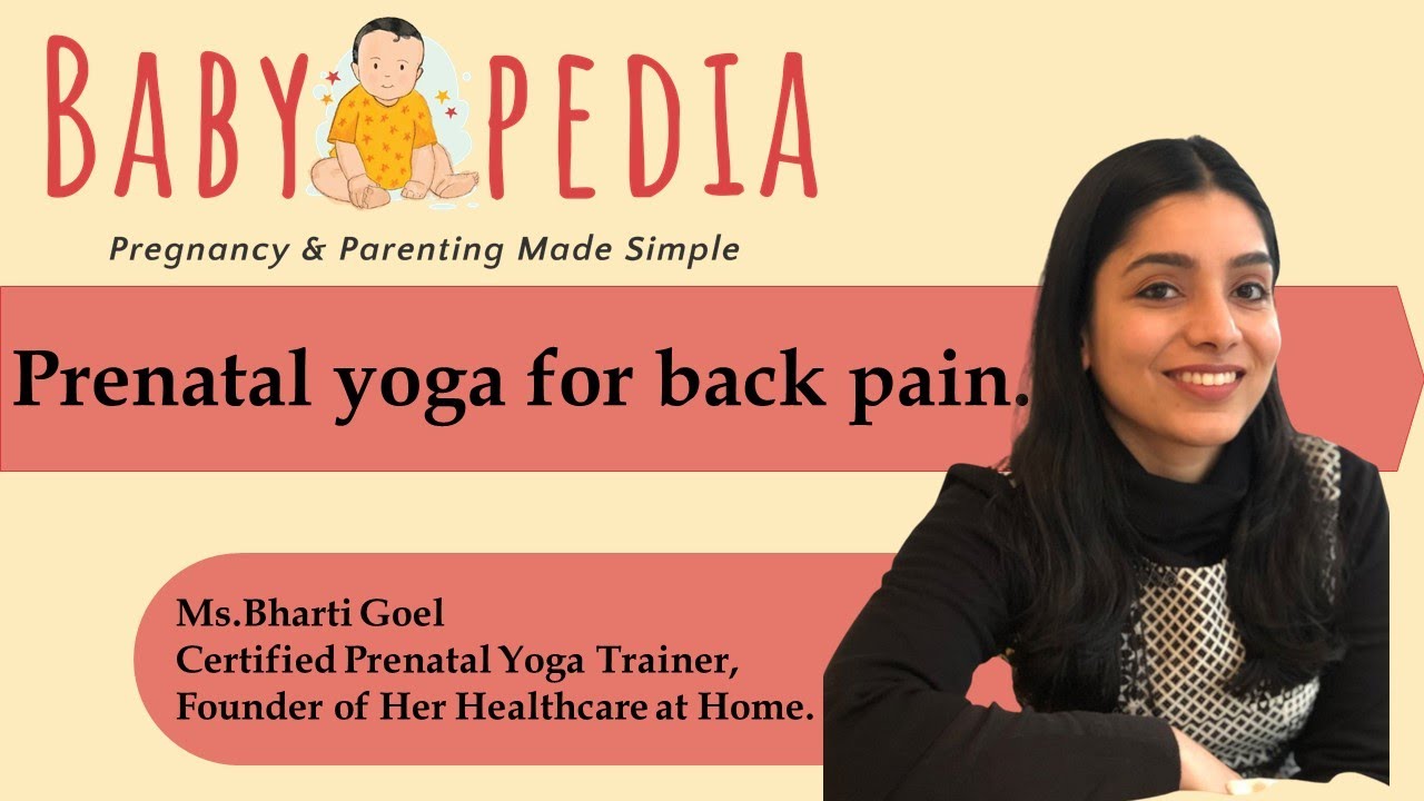 Prenatal Yoga For Back Pain – 5 Prenatal Yoga Poses to Ease Back Pain ...