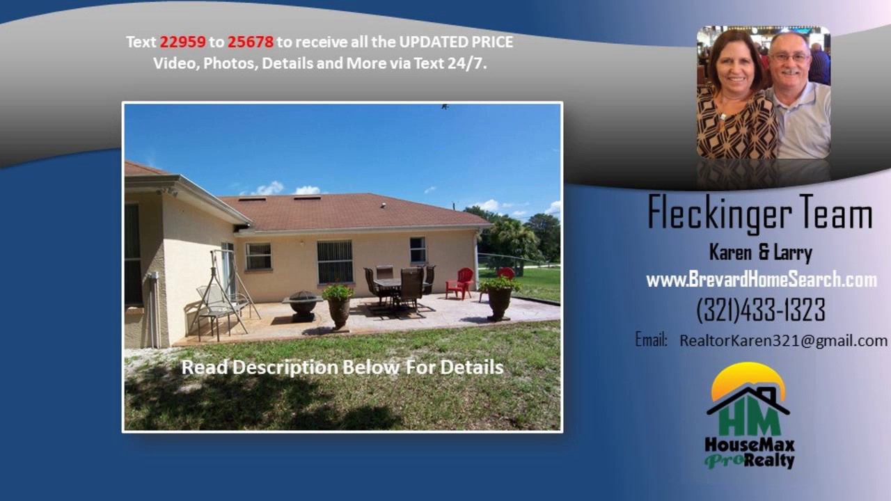 Canaveral Groves homes for sale in Cocoa FL 32926 YouTube