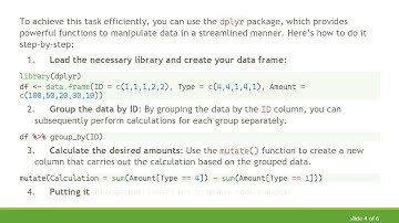 Mastering Data Frame Calculations in R: A Guide to dplyr