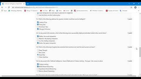 Artificial Intelligence Search Methods For Problem Solving NPTEL Course Week 1 Answers 100% correct