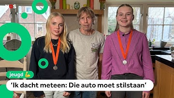 Jamy (13) redde haar vader die een hartstilstand kreeg