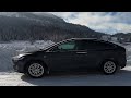 Winter Range Test, 2021 Tesla X Long Range Plus