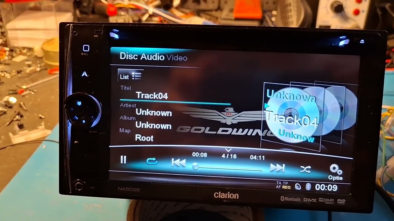 clarion☆NXR16Ⅲ☆実動外し☆美品 CLARION NX-502 optic replacement - YouTube