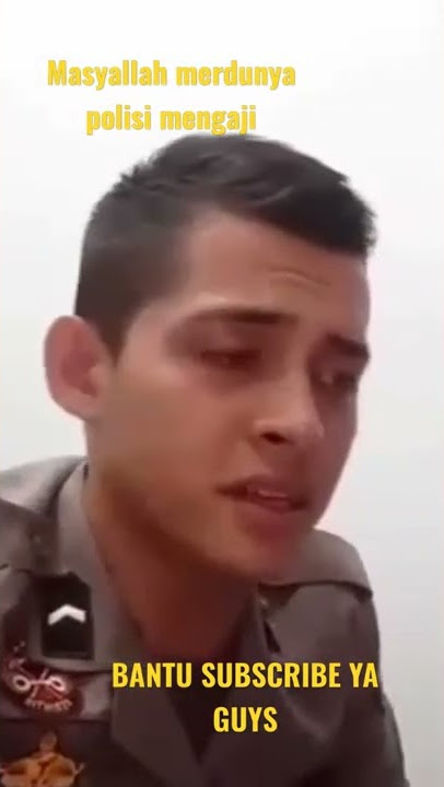 POLISI MENGAJI MERDU VIRAL #shorts #viral #polisi #polri #tnipolri #qiro #qori #mengaji