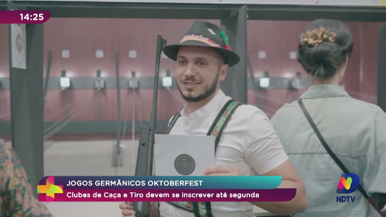 Jogos Germânicos: Clubes de Caça e Tiro devem se inscrever até segunda - QTU Questões do Universo