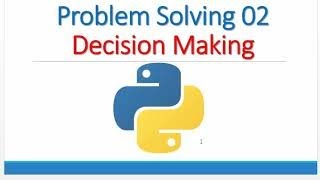 Python#04 If else elif nested if - Six Intermediate Decision Making Examples
