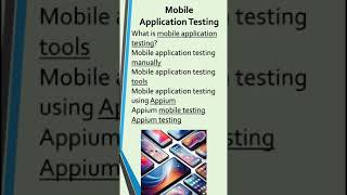 Mobile Application Testing-Mobile App Testing-Appium Testing-Mobile Application testing using Appium screenshot 5