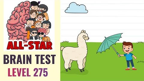 Brain Test All Star Level 275 | The llama must spit on the annoying kid | Walkthrough
