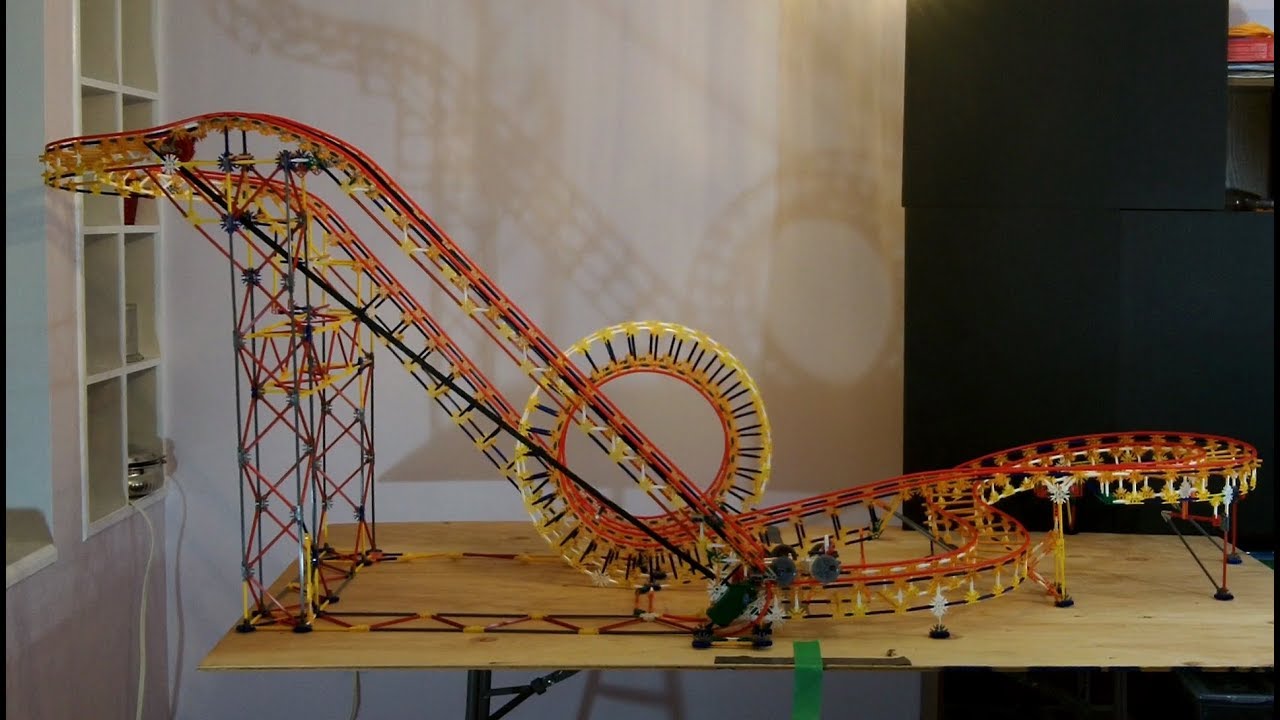 K'nex Roller Coaster - Original 1994 