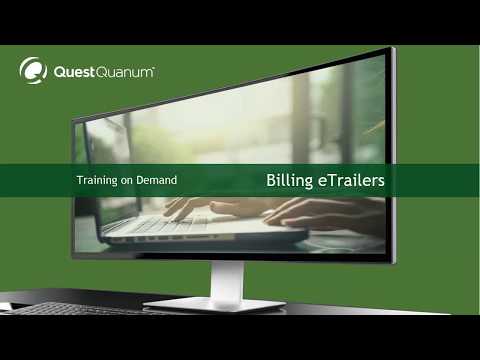 eTrailer Training Video (detailed instructions)