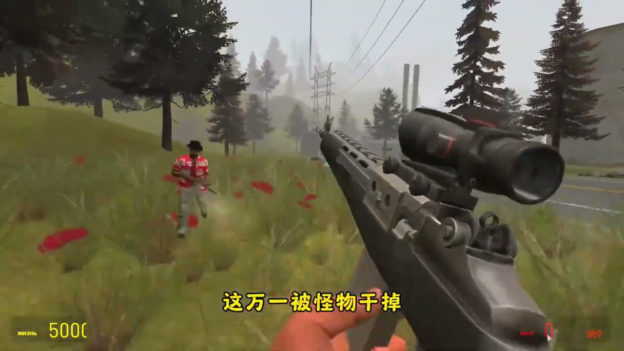 盖瑞模组：铁憨憨被一只机械兔一路追击，武器竟对它无效？ #盖瑞模组