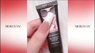Poly gel nail | French nail | Easy poly gel nail tutorial | Morovan screenshot 4