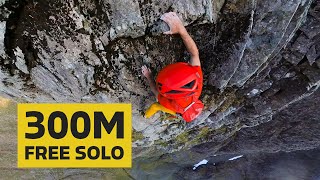 Free Solo on Ben Nevis (Left Hand Route)