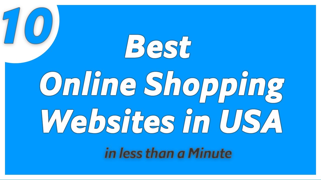 10 Best Online Shopping Websites in USA #Shorts