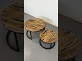 Журнальний стіл Дует | горіх + епоксидна смола | 0670105490 #wood #дерево #дизайн #interiordesign
