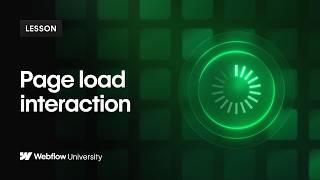Page load interaction powered by GSAP – Webflow tutorial