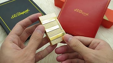 Deva.vn Thử nước chiếc bật lửa Dupont D72V vàng cực đẹp giá 750k và cái kết