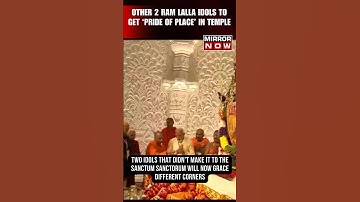 Thumbnail of Ayodhya Ram Mandir: All you need to know about Ram Lalla idols | #shorts