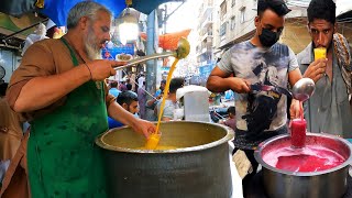 Mango Juice | Summer Special Tasty Mango Milk Shake | Phalsa Sharbat | Pakistani Street Food