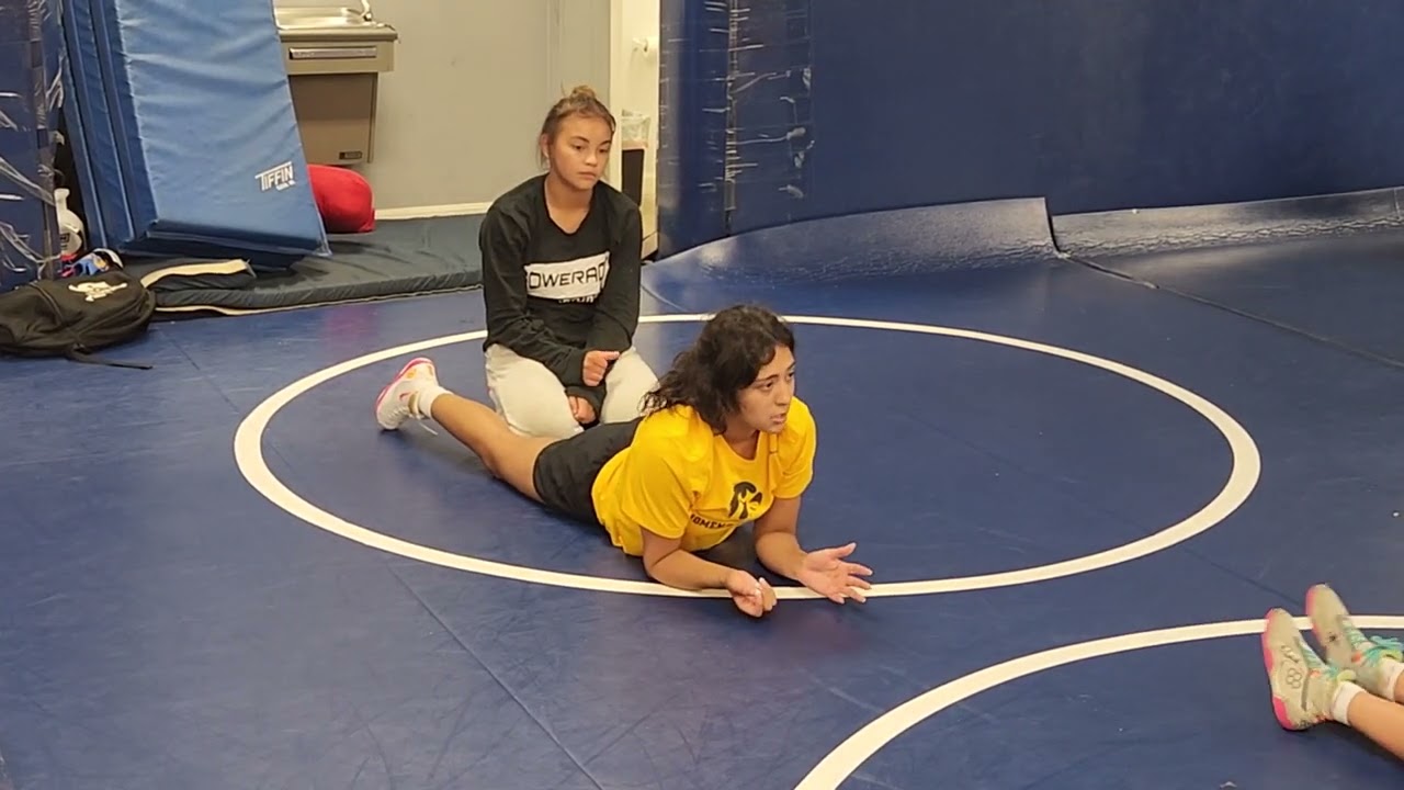 Par terre defense in freestyle wrestling 