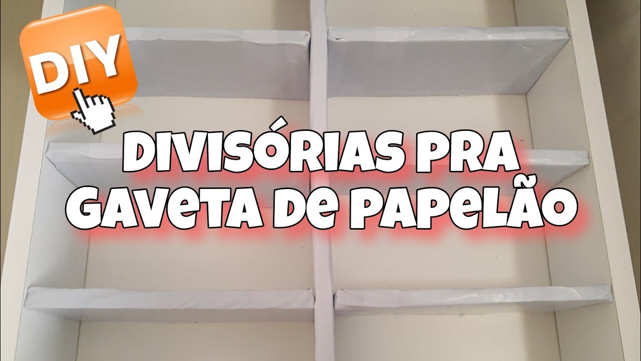 DIY: Faça essa divisória e nunca mais arrume as gavetas da cozinha