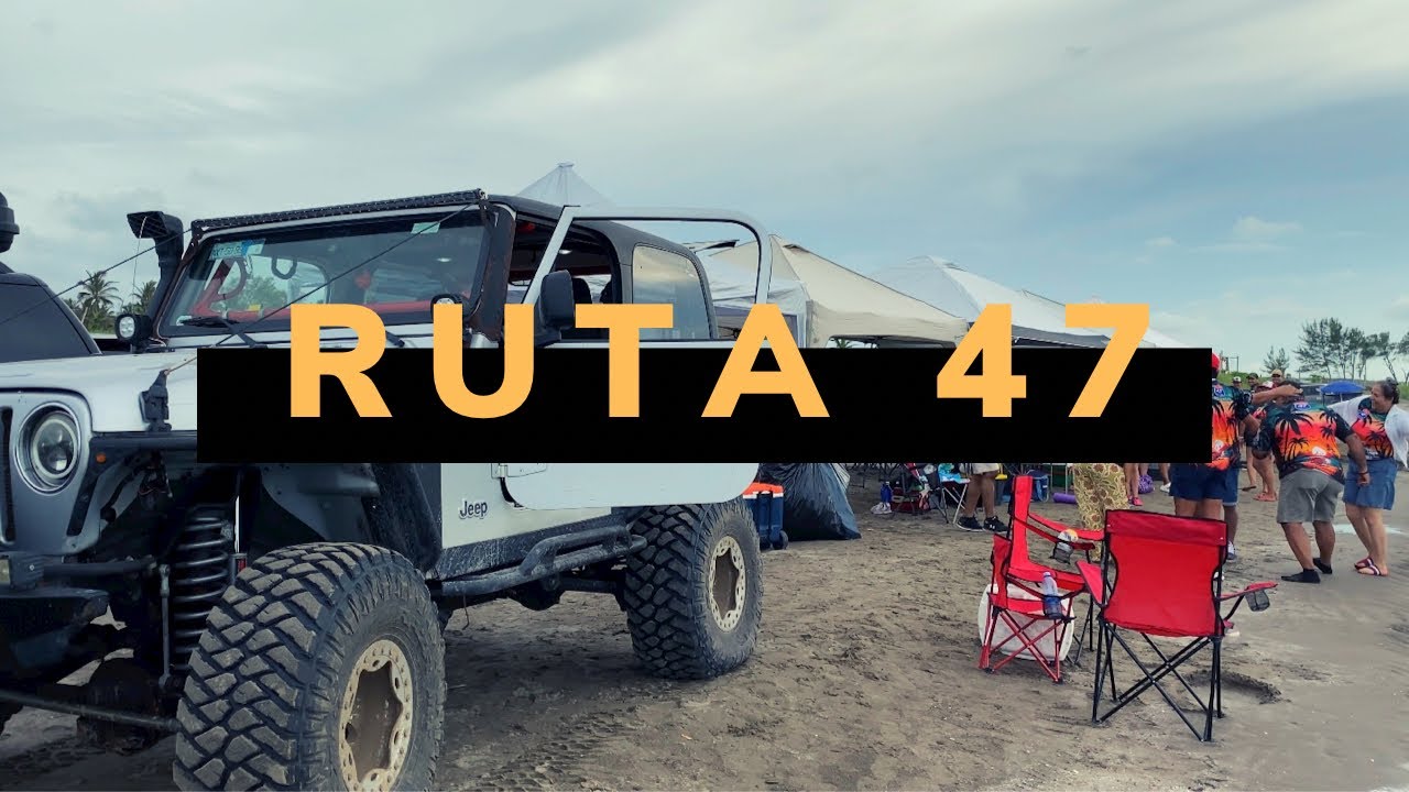 Ruta en playa (Ruta 47) | APA JR - YouTube