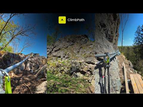 Via Ferrata Paraplíčko | Mladá Vožice - Czech Republic 🇨🇿