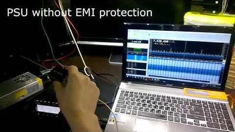 Efficient interference suppression in switching power supplies