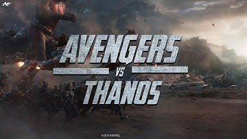 The Avengers vs. Thanos || Godzilla vs. Kong Style Trailer