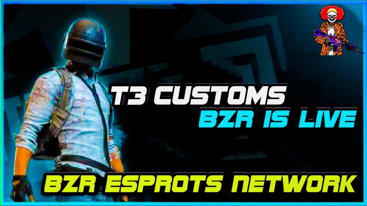 T3 Customs Organised By BzR Esports Network | Pubg Mobile