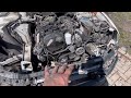 2.0t b8 Audi oil leak service position loose cooling fan a4 a5 a6 q5