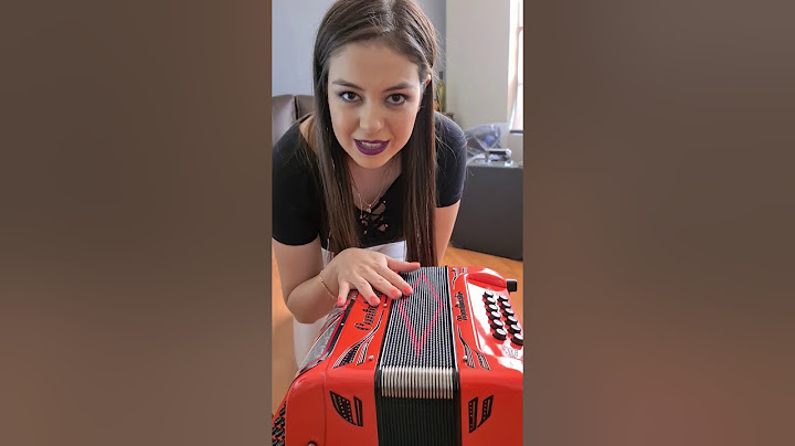 Llegó mi nuevo acordeón! Janeth Valenzuela recibe su acordeón nuevo