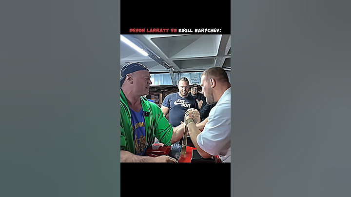 🔥DEVON LARRATT VS KIRILL SARYCHEV[ARMWRESTLING]#trending #sports