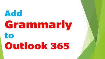 How to add grammarly to outlook 365