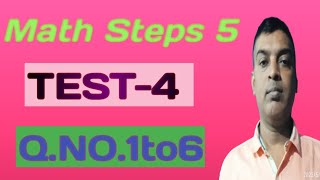 Math Steps 5 TEST-4 (q.no.1to6)2025 #education August 2025 Net Worth