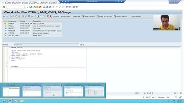 18 - ABAP OOPS - Creating a Program Using Local Classes Part2