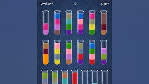 Water Sort : Puzzle game Level 1661 - 1670 Walkthrough | PuzzleChallenge ✔️