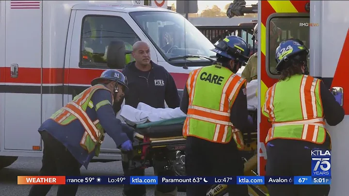 Why did you run into the recruits? KTLA confronts ...