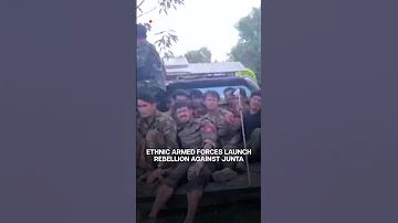 Watch Wounded Myanmar Junta Troops Surrender To Insurgents Subscribe To Firstpost 