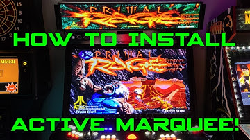 Installing Active Marquee/HyperMarquee On Your Megacade/MAME Machine