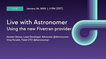Using the new Fivetran provider for Apache Airflow