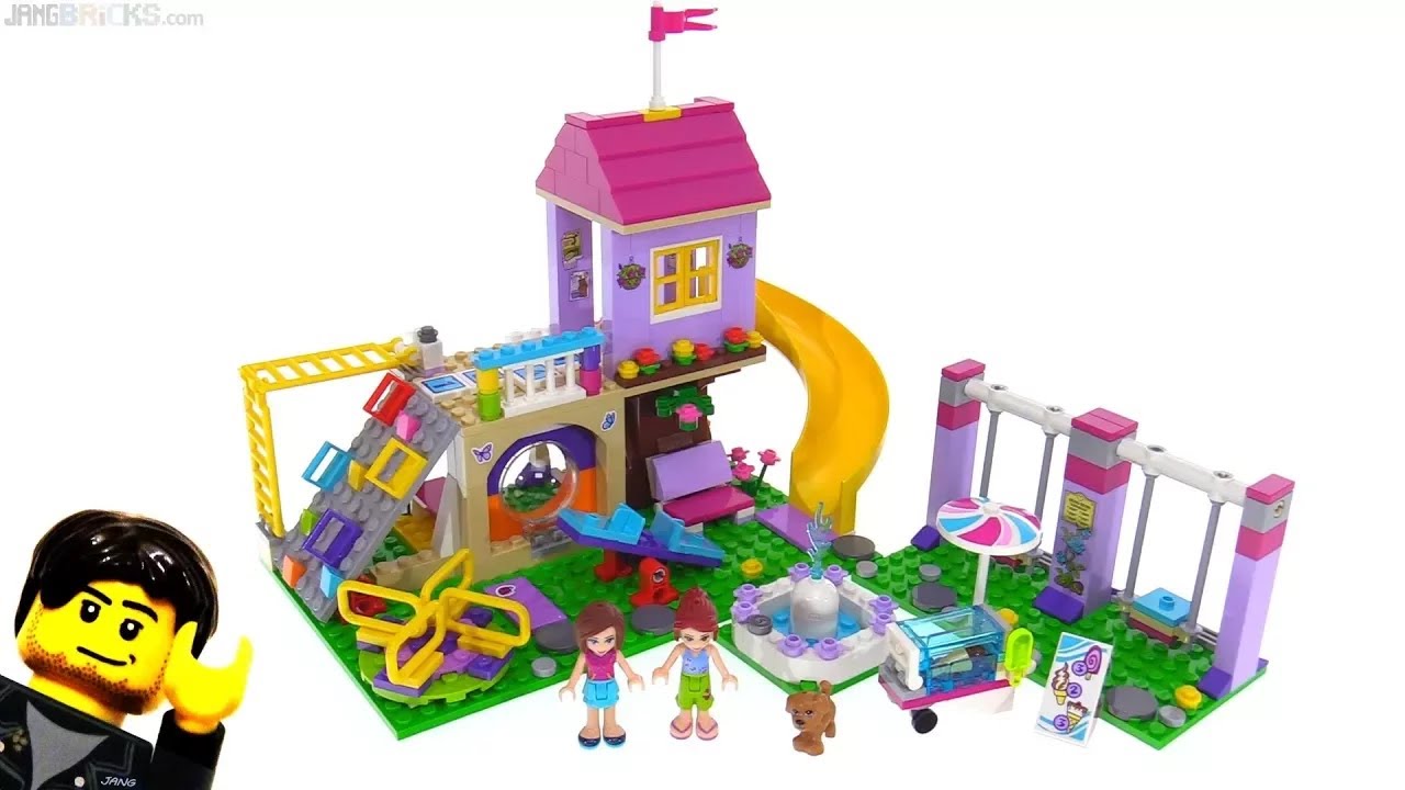 HOW キュー 🔄 LEGO Friends fan-inspired Heartlake City Playground review